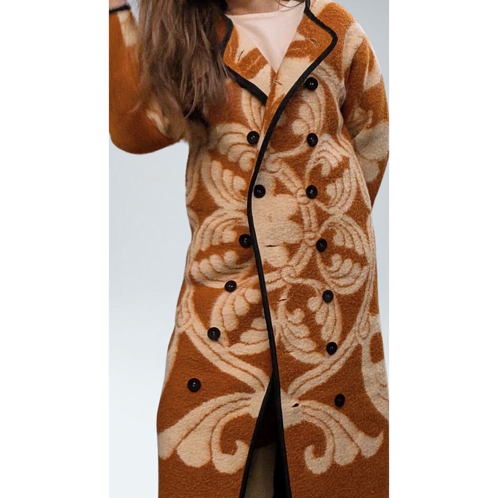 Carleen 100% Wool Blanket Coat – Size XS (NWT, One of a Kind) - Picture 6 of 9